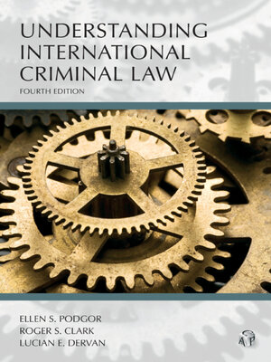 cover image of Understanding International Criminal Law